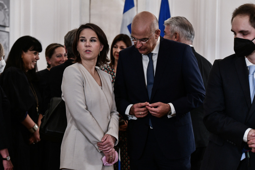 Συναντά Δένδια η Μπέρμποκ στο ΥΠΕΞ - Είδε Μητσοτάκη στο Μαξίμου