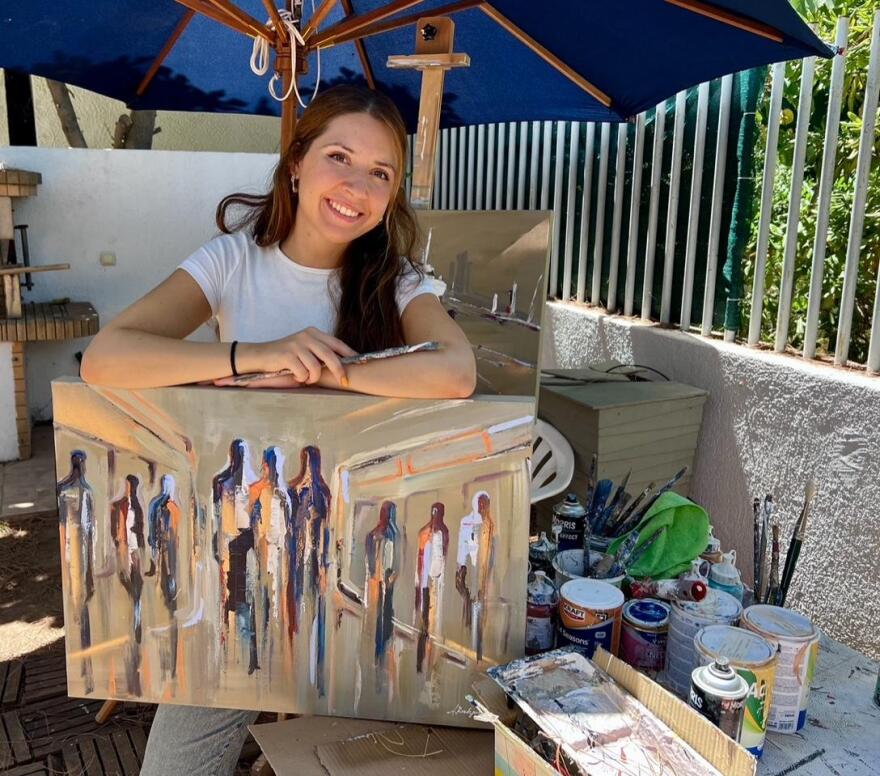 Μύκονος: Έκθεση ζωγραφικής της  Αλεξίας Κουδιγκέλη στη Δημοτική Πινακοθήκη