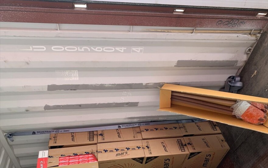 «Μπλόκο» της ΑΑΔΕ σε 9 κοντέινερ με 98 εκατομμύρια λαθραία τσιγάρα!