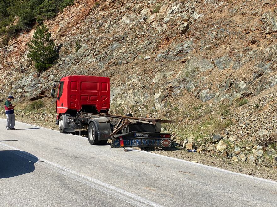 Τρομερό τροχαίο στην Εθνική οδό Τρικάλων-Ιωαννίνων με επτά τραυματίες 