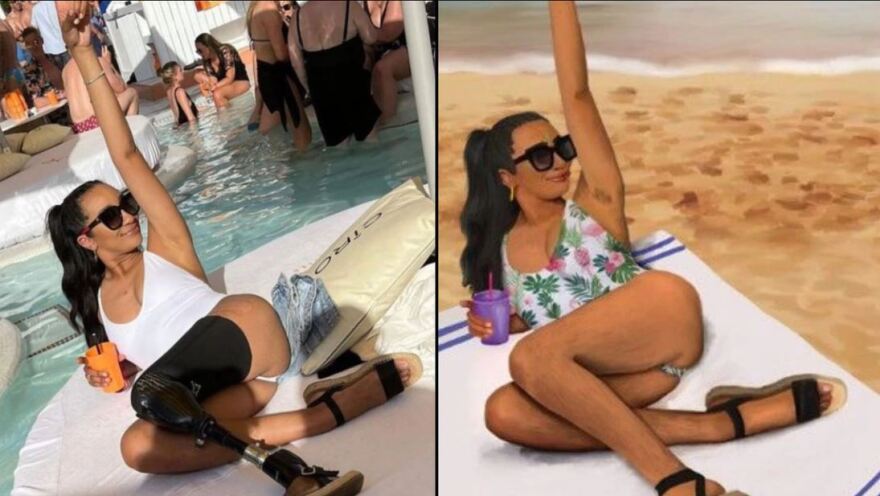 Σάλος με το πόστερ της Ισπανίας για το body positivity στις παραλίες - «Συγγνώμη» από τη δημιουργό