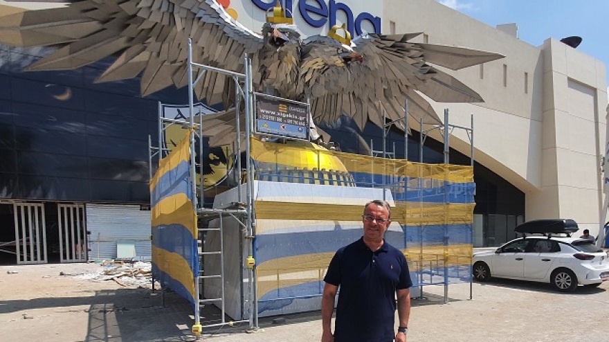 ΑΕΚ: Επισκέφτηκε την OPAP Arena o  Σταϊκούρας