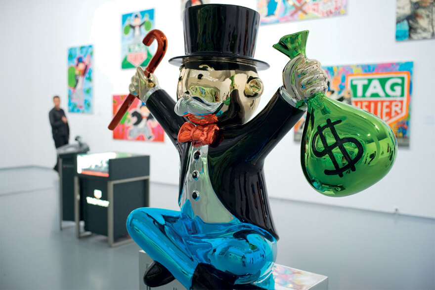 Alec Monopoly: Ένας από τους πιο ακριβοπληρωμένους street artists «ζωγραφίζει» στη Μύκονο