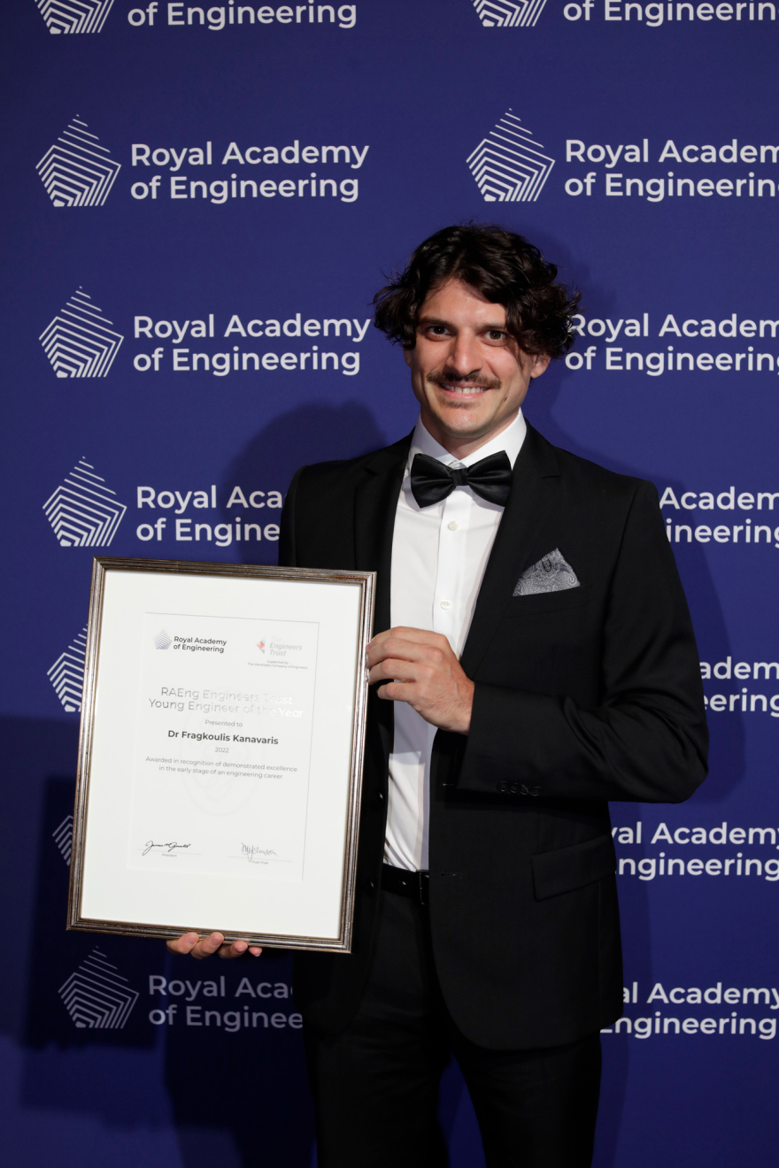 Έλληνας ο μηχανικός της χρονιάς στο Ηνωμένο Βασίλειο