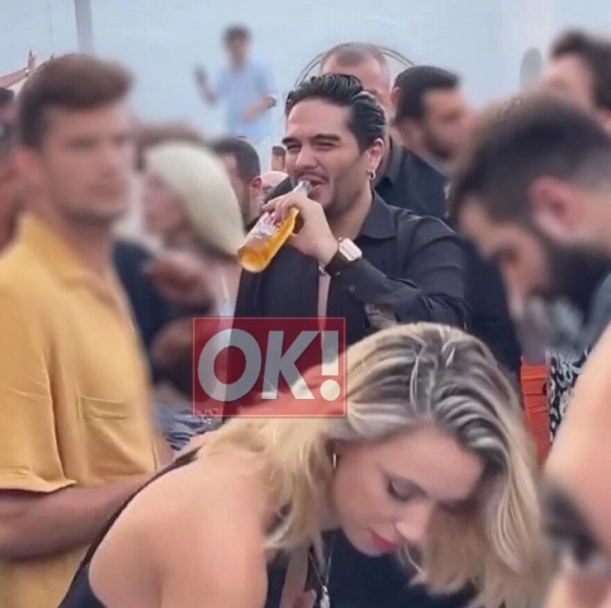 Χρήστος Μάστορας και Γαρυφαλλιά Καληφώνη μαζί στη Χαλκιδική