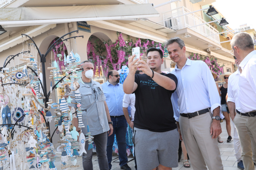 Μητσοτάκης από Κεφαλονιά: Στήριξη στους πολίτες απέναντι στον εισαγόμενο πληθωρισμό 