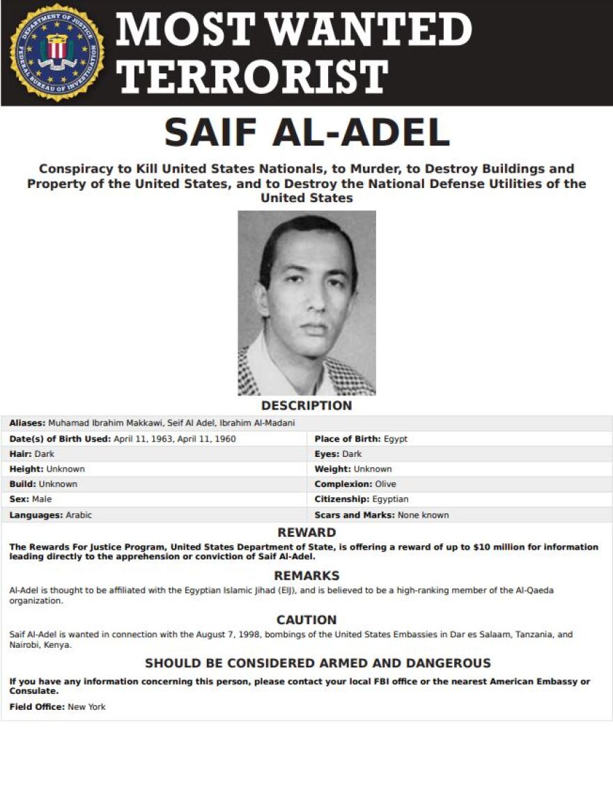 Ο Αιγύπτιος «μοναχικός λύκος» Σάιφ αλ Αντέλ φαβορί για διάδοχος του Αλ Ζαουάχρι στην Αλ Κάιντα