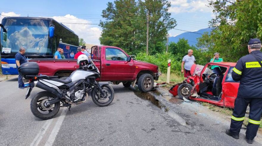 Τροχαίο με έναν νεκρό στην εθνική οδό Ιωαννίνων - Κοζάνης 