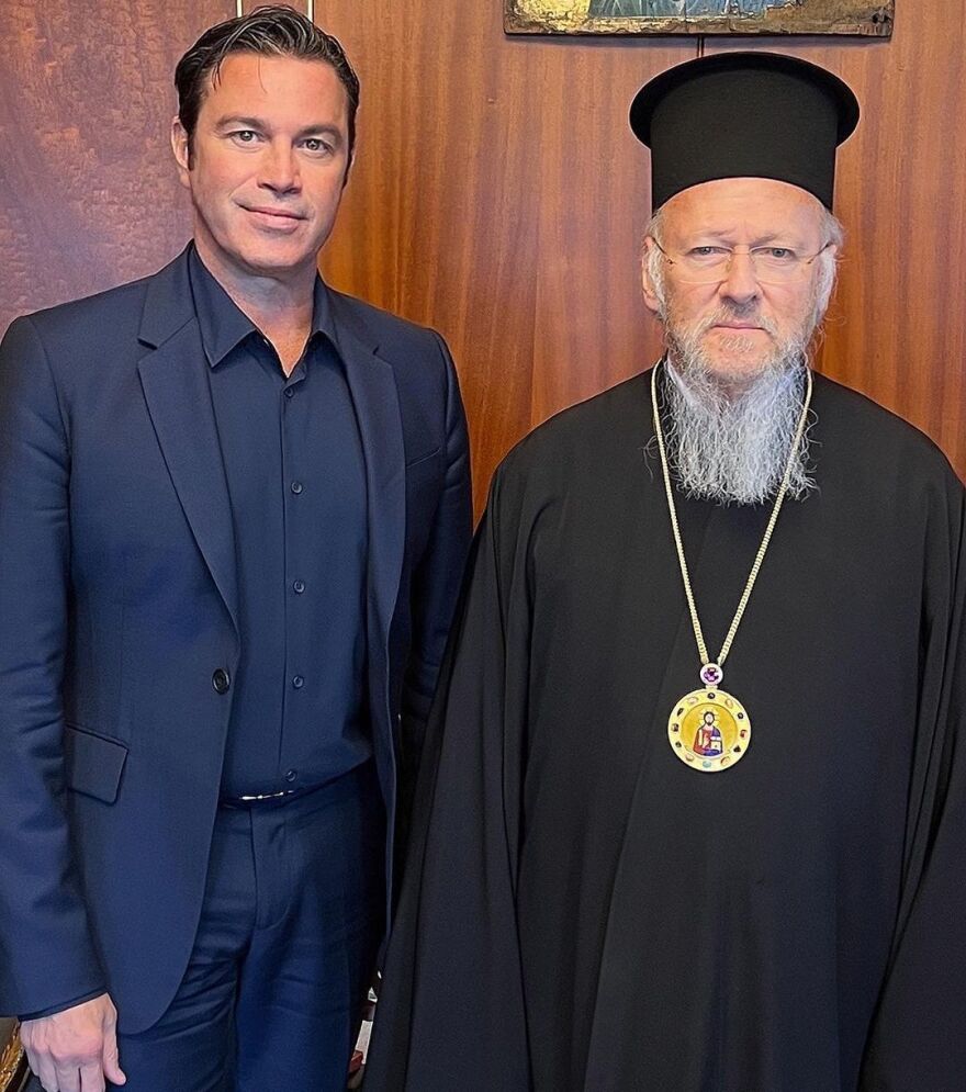 Μάριος Φραγκούλης: Το ταξίδι του στην Κωνσταντινούπολη