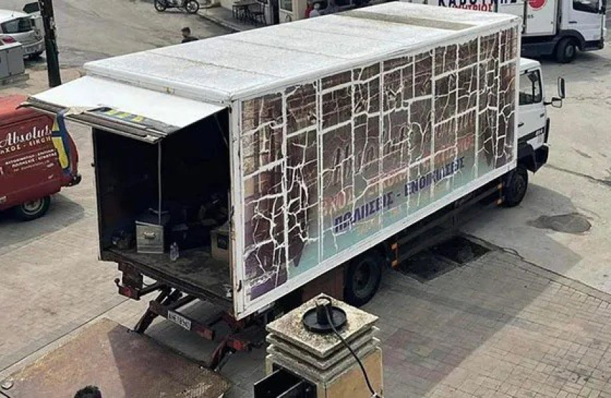 Έκλεψαν κι άλλο φορτηγό με εξοπλισμό στην Ξάνθη - Δείτε φωτογραφίες