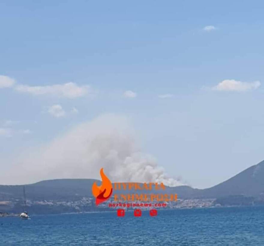 Καλύτερη η εικόνα της φωτιάς στην Πύλο - Νωρίτερα εκκενώθηκε το Μεσοχώρι
