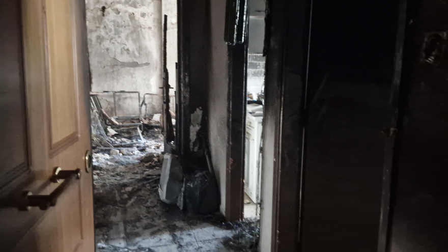 Θεσσαλονίκη: Στο νοσοκομείο γιαγιά και εγγονός μετά την πυρκαγιά στο διαμέρισμα