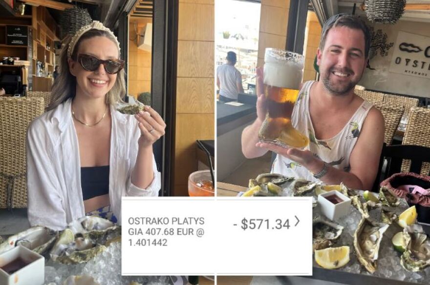 Μύκονος: Ζευγάρι Καναδών πλήρωσε $570 για 12 στρείδια στο εστιατόριο με τα «χρυσά καβουροπόδαρα»
