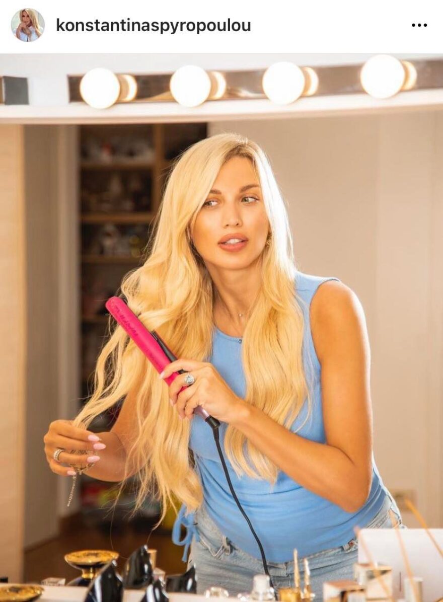 Κωνσταντίνα Σπυροπούλου: Η πρώτη της ανάρτηση με φουσκωμένη κοιλιά