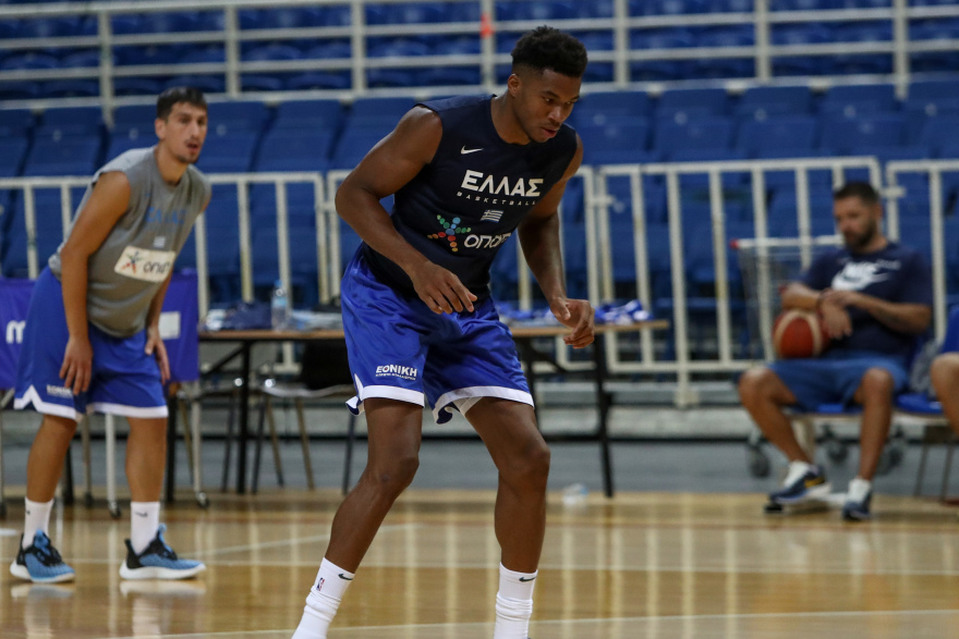 Ευρωμπάσκετ 2022: Πρώτη προπόνηση για τον Αντετοκούνμπο 
