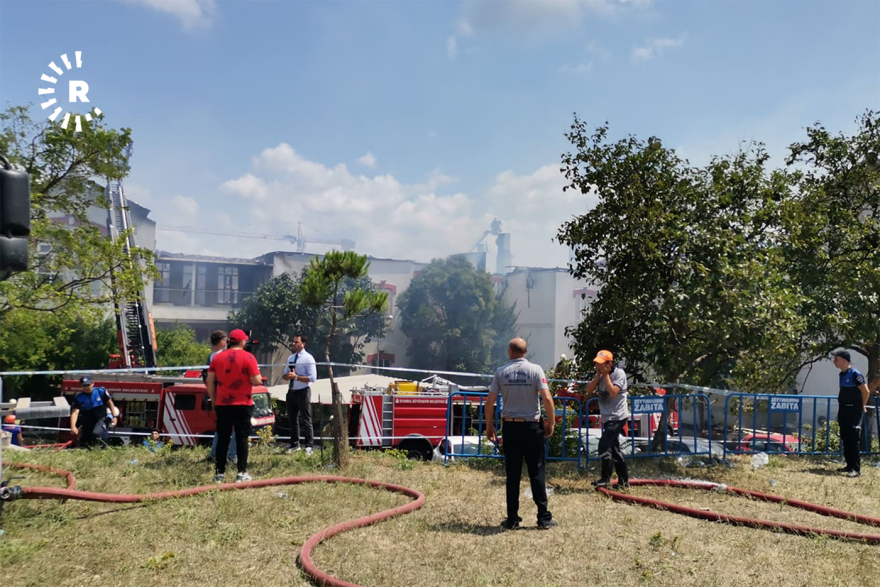 Καταστράφηκε ολοσχερώς το ελληνικό νοσοκομείο της Κωνσταντινούπολης - Βίντεο και φωτογραφίες