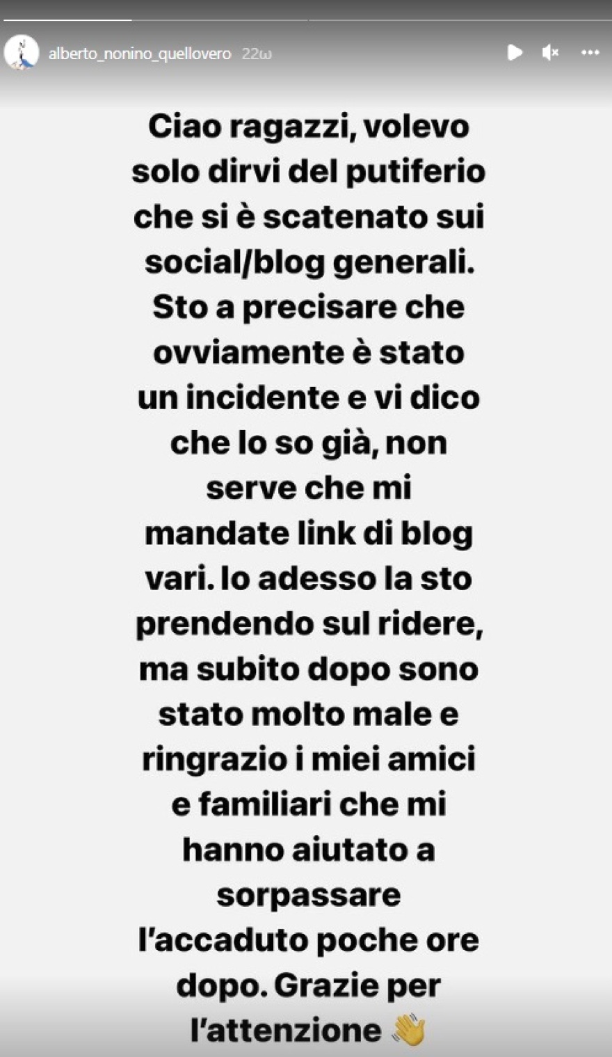  Αλμπέρτο Νονίνο: Το μόριο πρόδωσε τον Ιταλό δρομέα 