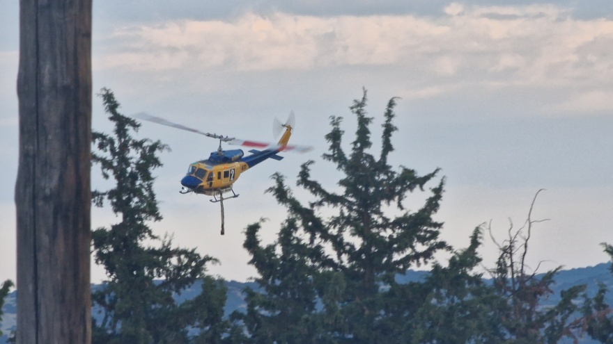 Οριοθετήθηκε η πυρκαγιά στο Ωραιόκαστρο Θεσσαλονίκης - Έρευνα για το πως προκλήθηκε