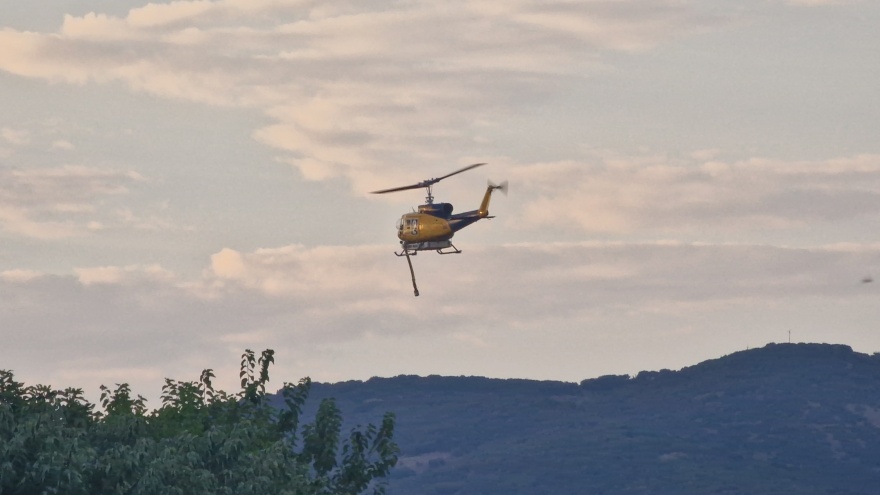 Οριοθετήθηκε η πυρκαγιά στο Ωραιόκαστρο Θεσσαλονίκης - Έρευνα για το πως προκλήθηκε