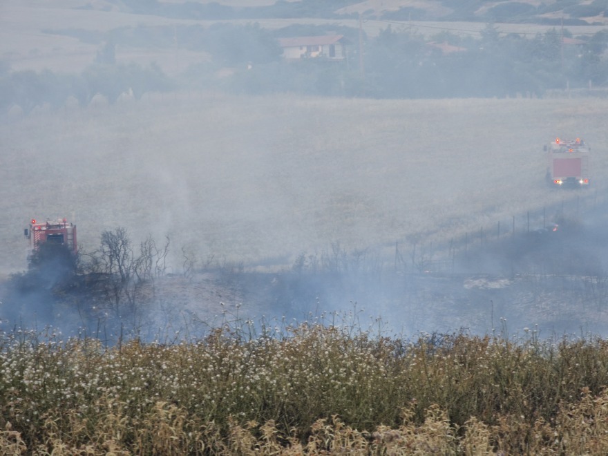 Οριοθετήθηκε η πυρκαγιά στο Ωραιόκαστρο Θεσσαλονίκης - Έρευνα για το πως προκλήθηκε