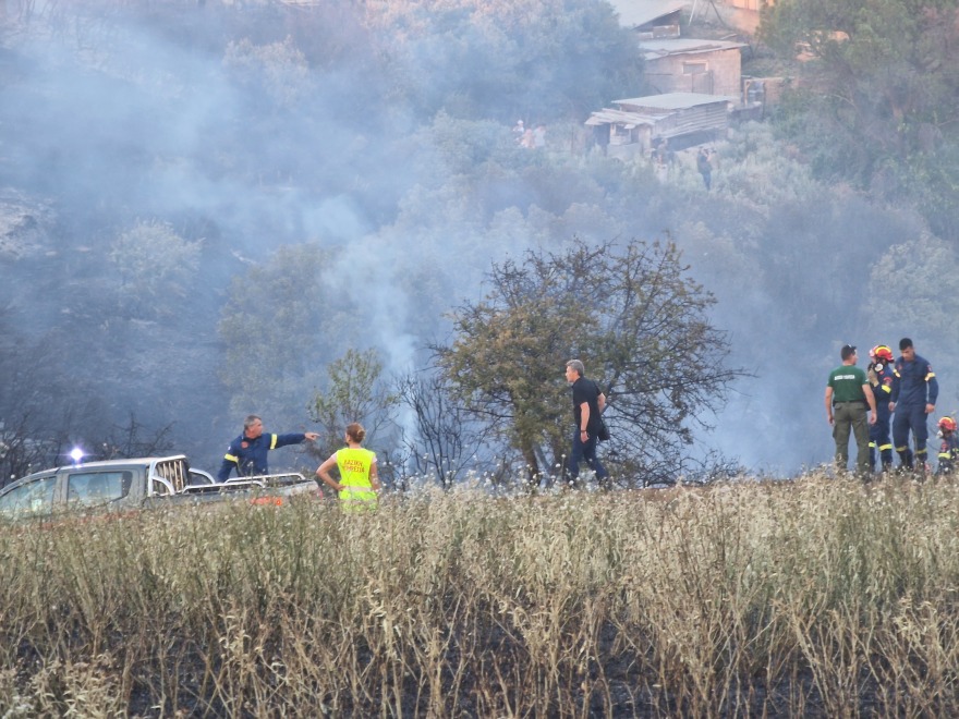 Οριοθετήθηκε η πυρκαγιά στο Ωραιόκαστρο Θεσσαλονίκης - Έρευνα για το πως προκλήθηκε