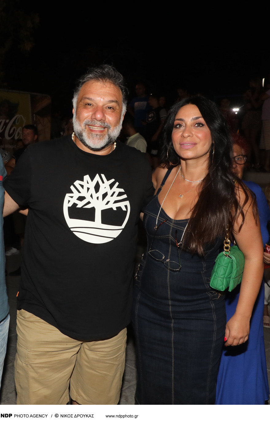 Ο Γρηγόρης Αρναούτογλου και η Νάνσυ Αντωνίου σε παράσταση του Μάρκου Σεφερλή