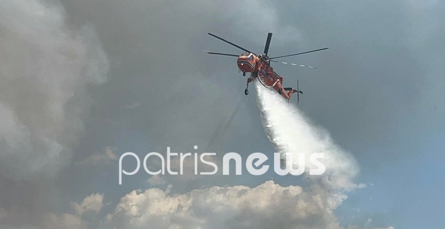 Σε ύφεση η πυρκαγιά στη Σπιάτζα Ηλείας - Παραλίγο να καεί όχημα της πυροσβεστικής 