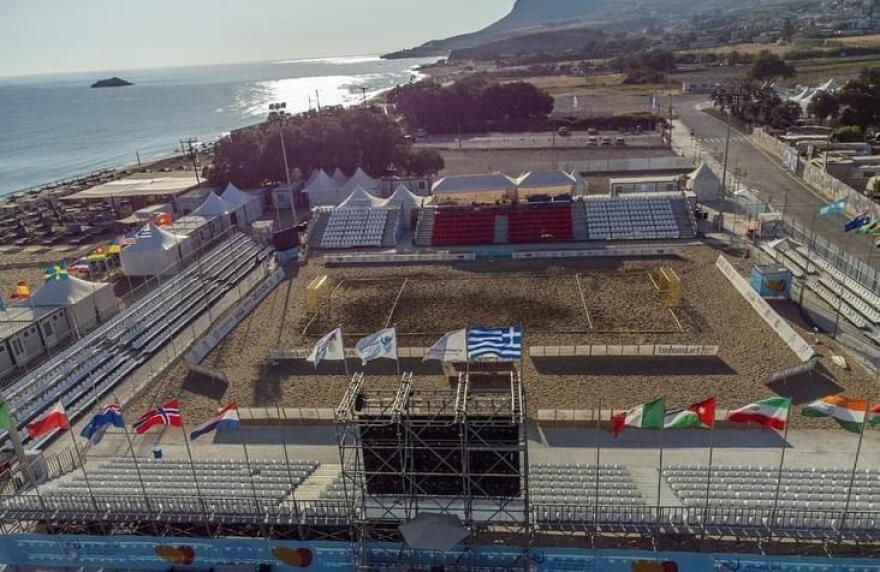 Λευτέρης Αυγενάκης: «Το μπιτς βόλεϊ είναι ο βασιλιάς της άμμου και το Karteros Beach Sports Center το σπίτι του»