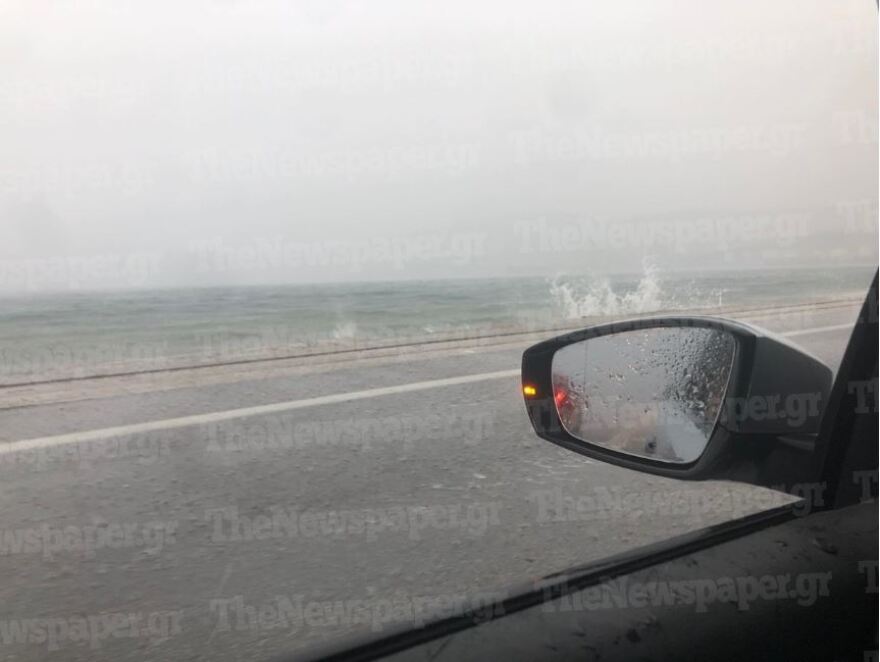 Βόλος: Ισχυρό μπουρίνι - Δείτε βίντεο και φώτο