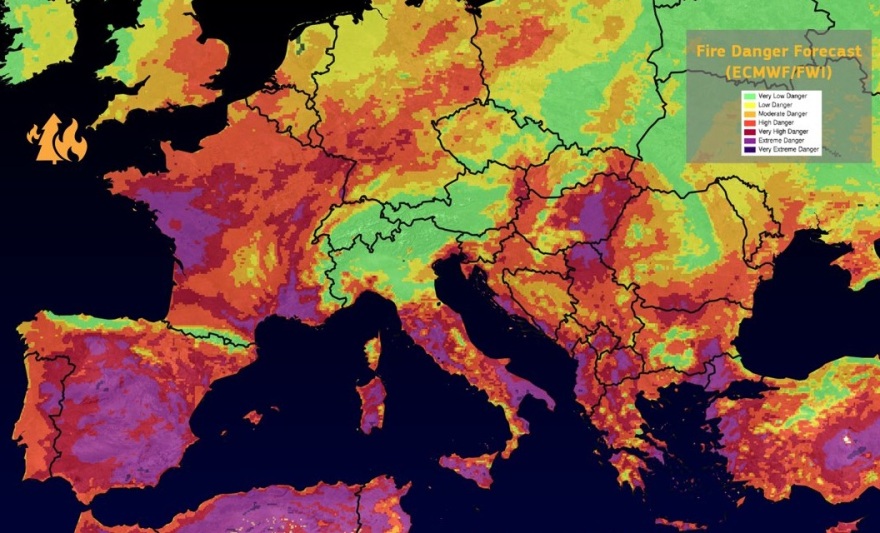 Φωτιές - Ρεκόρ: Πάνω από 6,6 εκατ. στρέμματα έχουν γίνει στάχτη από τον Ιανουάριο στην ΕΕ