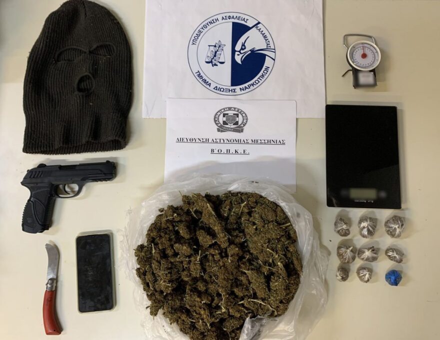 Μεσσηνία: «Ντου» με σκύλο στο σπίτι διακινητή κάνναβης