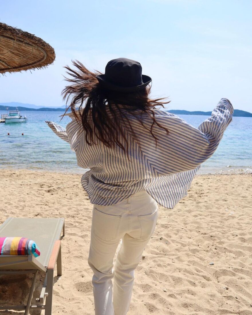 Νίνα Ντόμπρεβ: Για διακοπές στη Χαλκιδική, μετά το «Bricklayer»