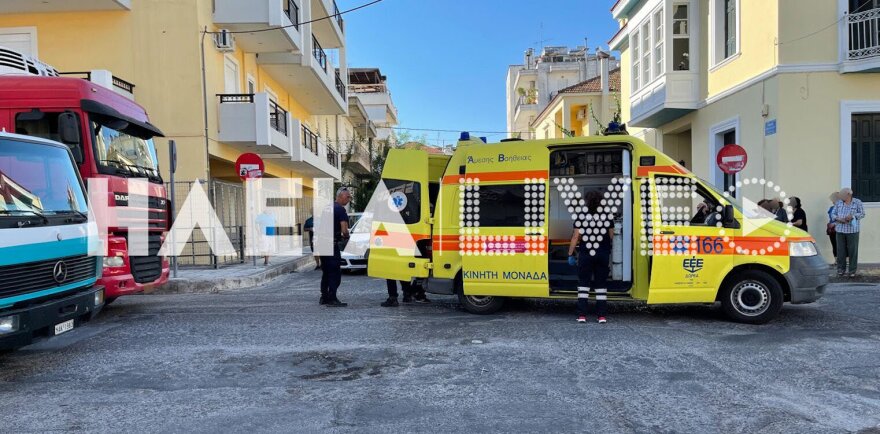 Πύργος: Δίνει μάχη να κρατηθεί στη ζωή ηλικιωμένη που παρασύρθηκε από φορτηγό