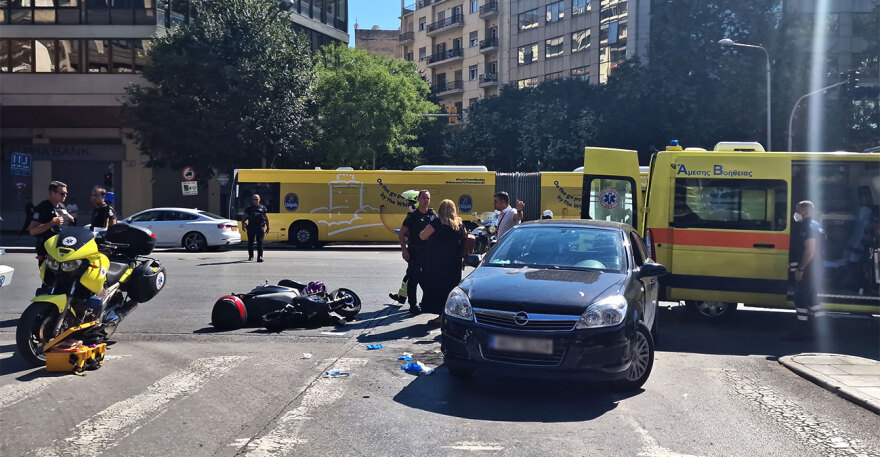 Θεσσαλονίκη: Νεκρός ο 54χρονος που συγκρούστηκε με αυτοκίνητο και έπαθε ανακοπή στο κέντρο της πόλης