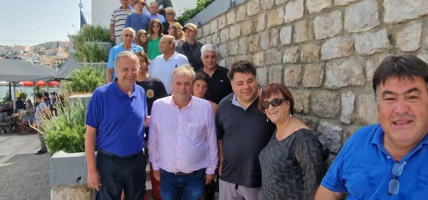 Στην Πύλο ο Πρέσβης των ΗΠΑ Τζορτζ Τσούνης - Συναντήθηκε με τον Αντώνη Σαμαρά