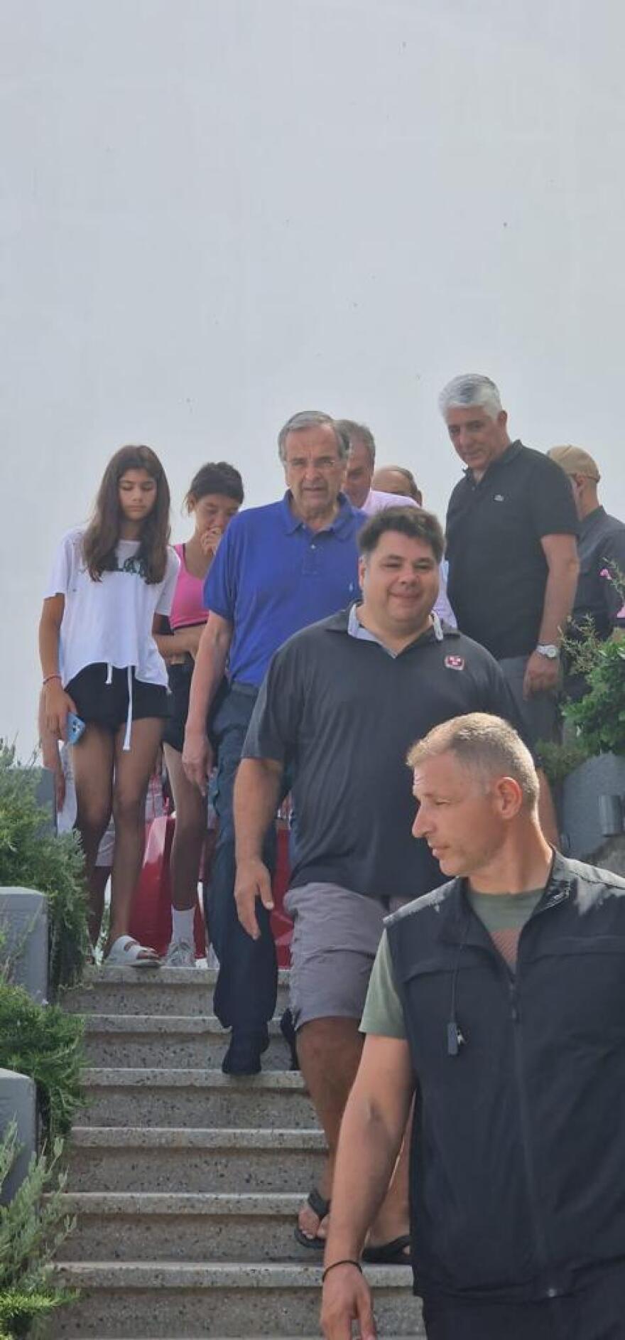 Στην Πύλο ο Πρέσβης των ΗΠΑ Τζορτζ Τσούνης - Συναντήθηκε με τον Αντώνη Σαμαρά