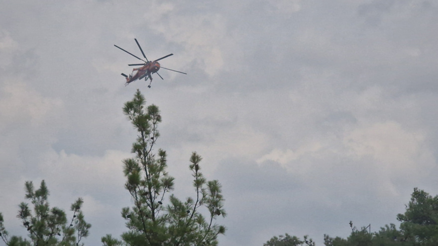 Οριοθετήθηκε η φωτιά στο Σέιχ Σου - Έκαψε 30 στρέμματα - Δείτε βίντεο