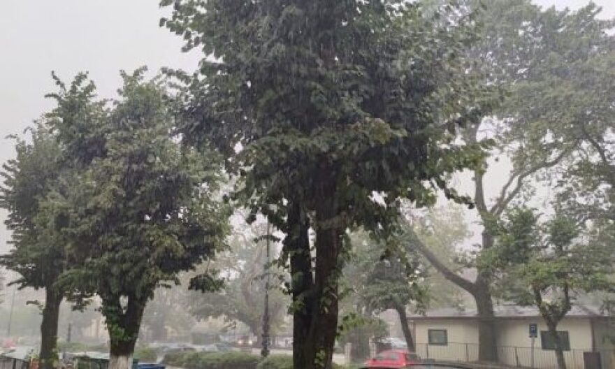 Ισχυρό μπουρίνι έπληξε τα Ιωάννινα - Δείτε βίντεο