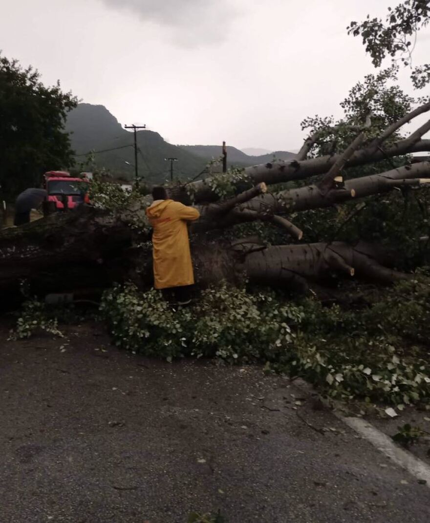 Ισχυρές καταιγίδες έπληξαν την Αττική - 40 χιλιοστά βροχής σε μόλις μία ώρα και πάνω από 2.500 κεραυνοί