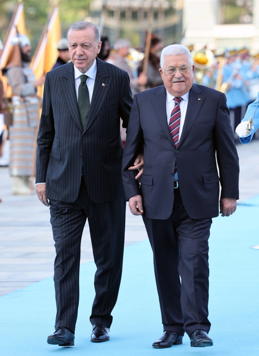 Τουρκία: Ο Ερντογάν υποδέχθηκε τον Μαχμούντ Αμπάς παρά την «εξομάλυνση σχέσεων με το Ισραήλ»