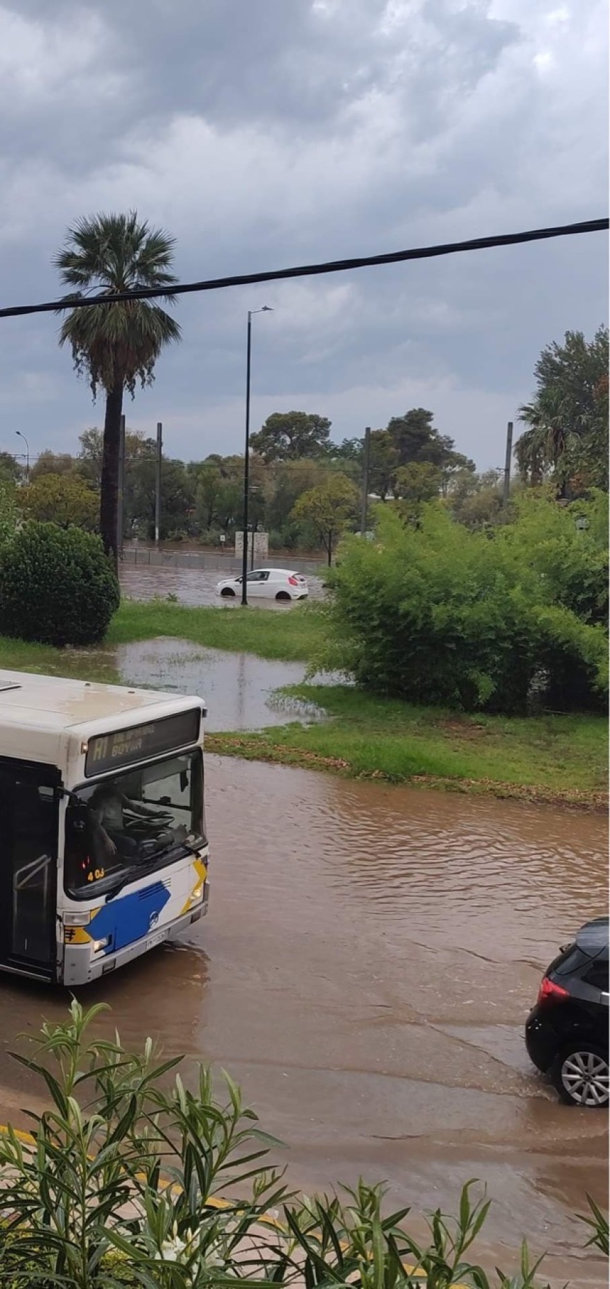 Ισχυρές καταιγίδες έπληξαν την Αττική - 40 χιλιοστά βροχής σε μόλις μία ώρα και πάνω από 2.500 κεραυνοί
