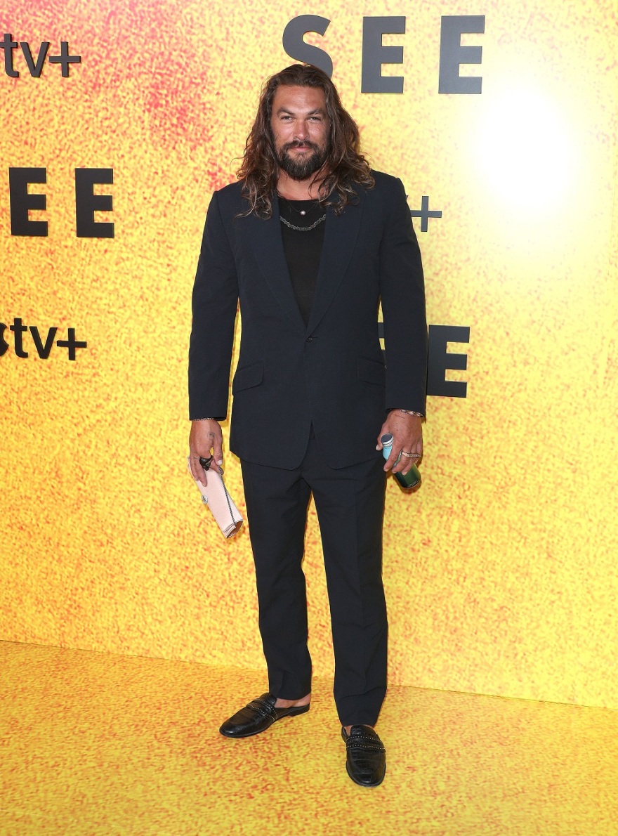 O Τζέισον Μομόα στην πρεμιέρα του τελευταίου κύκλου του «See»