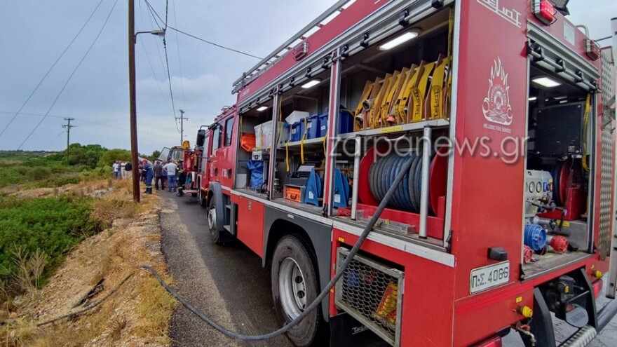 Κρήτη: Σοβαρό τροχαίο στα Χανιά - Αναποδογύρισε το αυτοκίνητο 75χρονης
