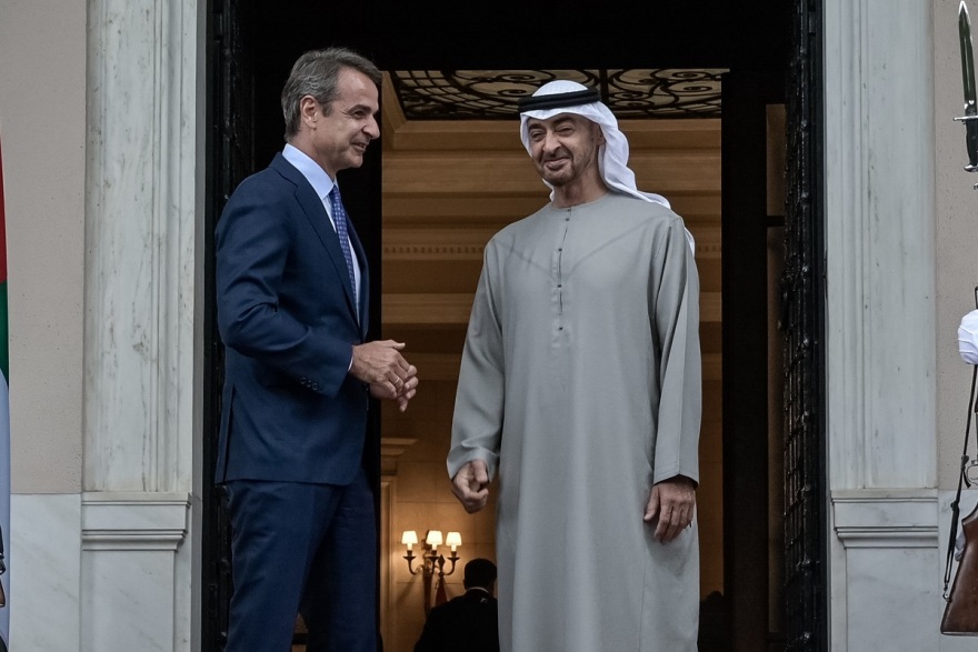 Μητσοτάκης: Υποδέχτηκε τον πρόεδρο των Εμιράτων - «Έχουμε κάνει πολλά, μπορούμε περισσότερα»
