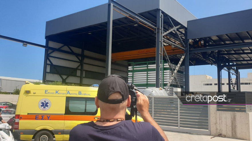 Κρήτη: Τραγωδία με εργαζόμενο στο Ηράκλειο - «Έσκασε» σωλήνας και τον σκότωσε