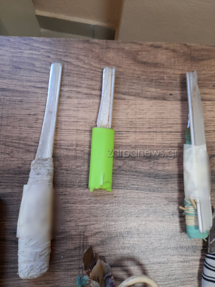 Χανιά: Βρέθηκαν αυτοσχέδια όπλα σε κελιά στις φυλακές Αγιάς μετά από ξαφνικό έλεγχο