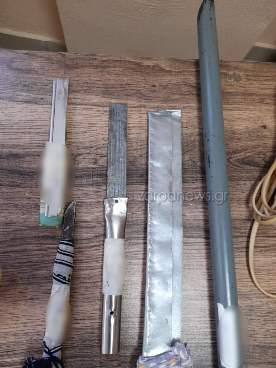 Χανιά: Βρέθηκαν αυτοσχέδια όπλα σε κελιά στις φυλακές Αγιάς μετά από ξαφνικό έλεγχο