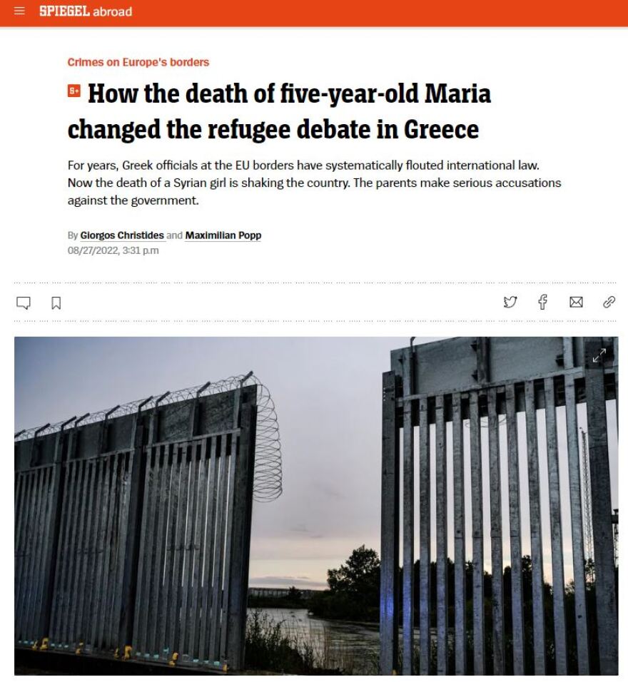 Μηταράκης κατά Spiegel: Μας παραπλάνησαν για να μπουν στη δομή με τους 38 μετανάστες στον Έβρο 