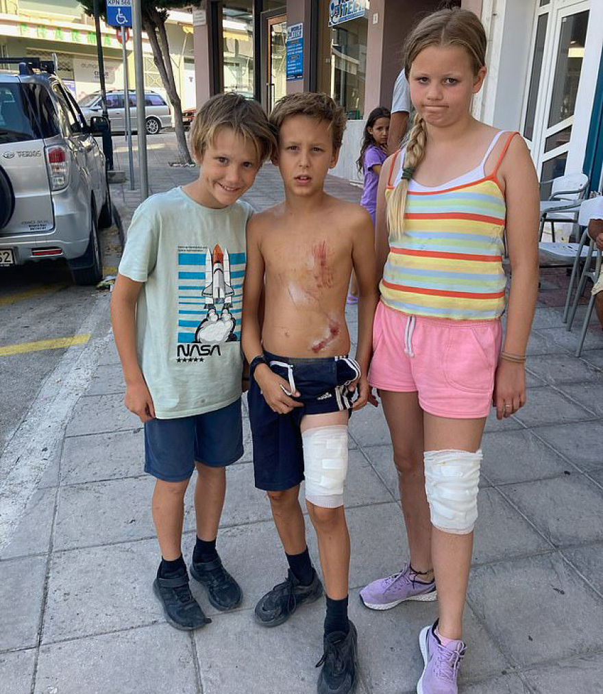 Αγέλη σκύλων επιτέθηκε σε οικογένεια Βρετανών στο Σουσάκι Κορινθίας - «Πιστέψαμε ότι θα πεθάνουμε», λέει ο πατέρας