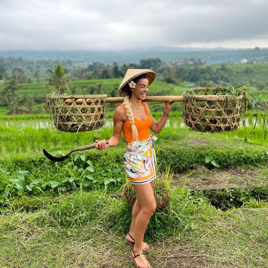 Ειρήνη Παπαδοπούλου: Το φωτογραφικό άλμπουμ από το ταξίδι της στο Μπαλί